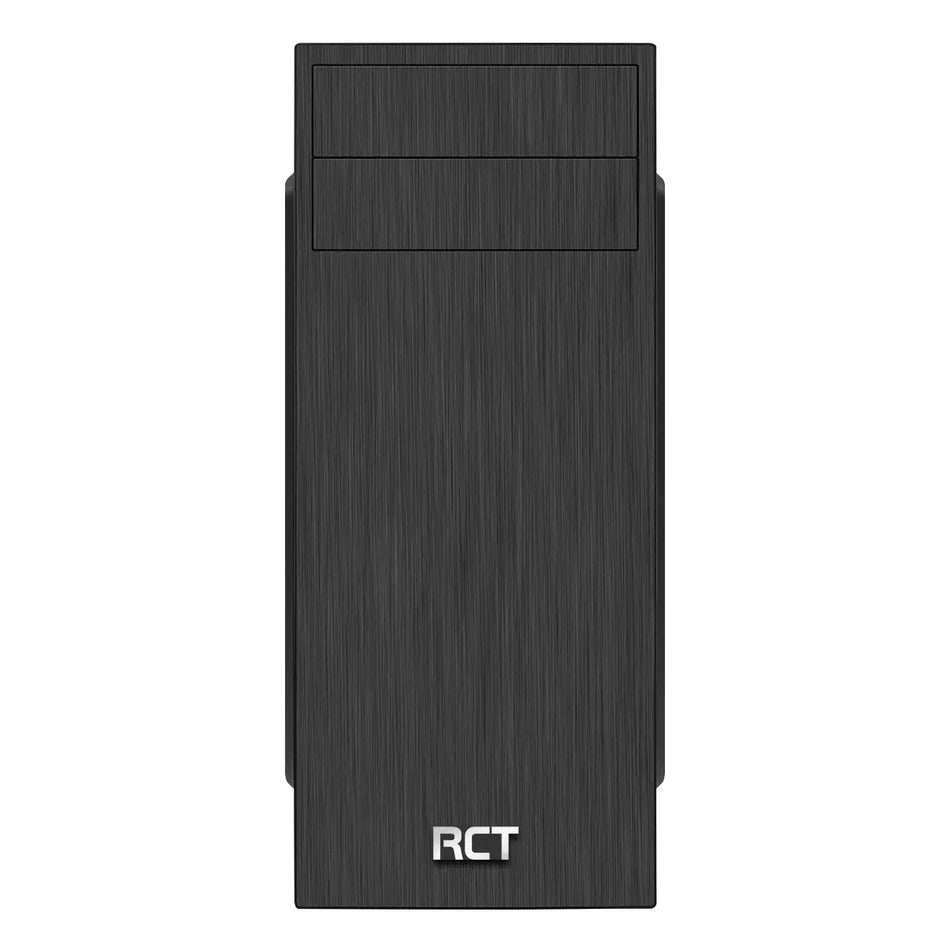 Image 1 for RCT Mid-Tower ATX Computer Case with DVD Slot - Black + 550W PSU