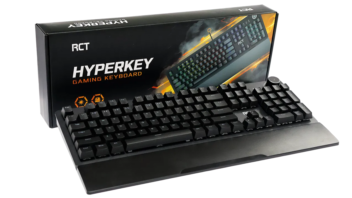 Image 1 for RCT HyperKey 104-Key Mechanical Gaming Keyboard