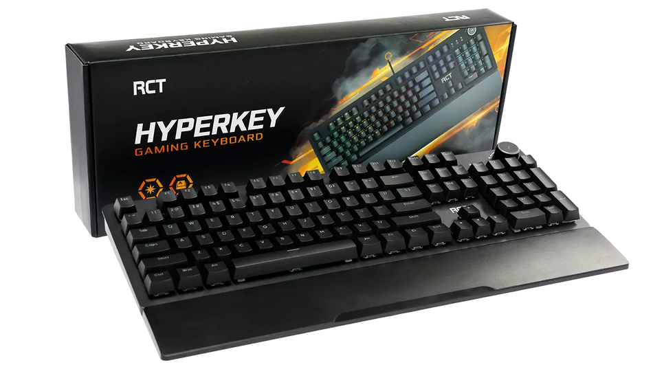 Image 1 for RCT HyperKey 104-Key Mechanical Gaming Keyboard