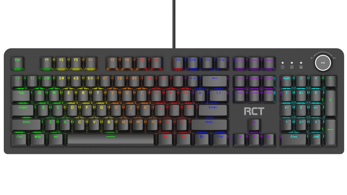 Image 2 for RCT HyperKey 104-Key Mechanical Gaming Keyboard