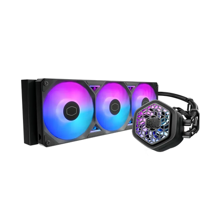 Image 1 for Cooler Master MasterLiquid 360 Atmos II VRM Fan AIO CPU Cooler
