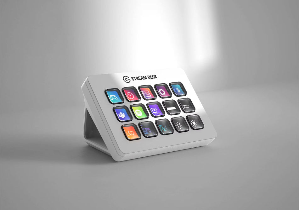 Elgato Stream Deck MK.2 White - Customizable Control Panel