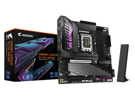 Image 1 for Gigabyte B860M A Elite Micro ATX Motherboard