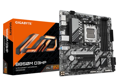 Image 1 for Gigabyte B850M D3HP AMD AM5 Micro ATX Motherboard
