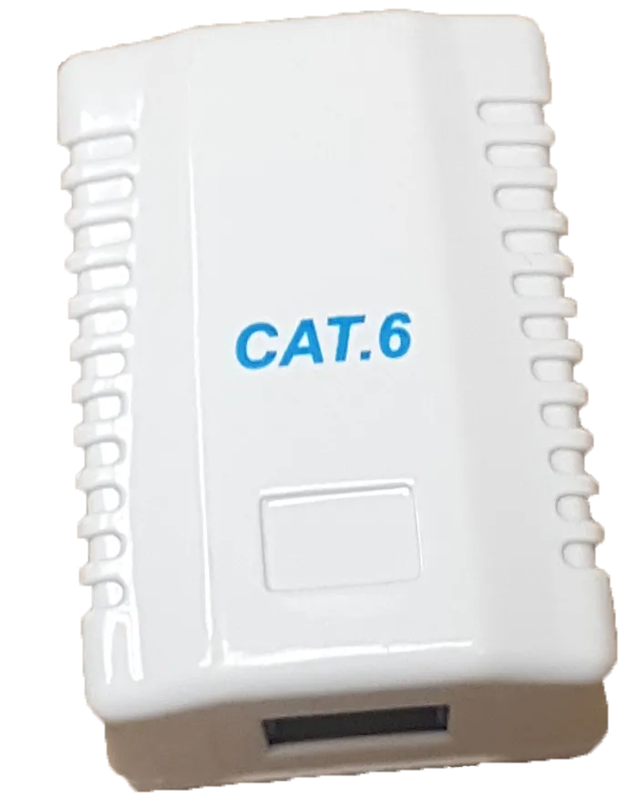 Image 1 for RCT CAT6 Single Port Wallbox