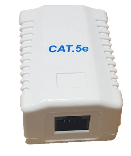 Image 1 for RCT CAT5 Single Port Wallbox