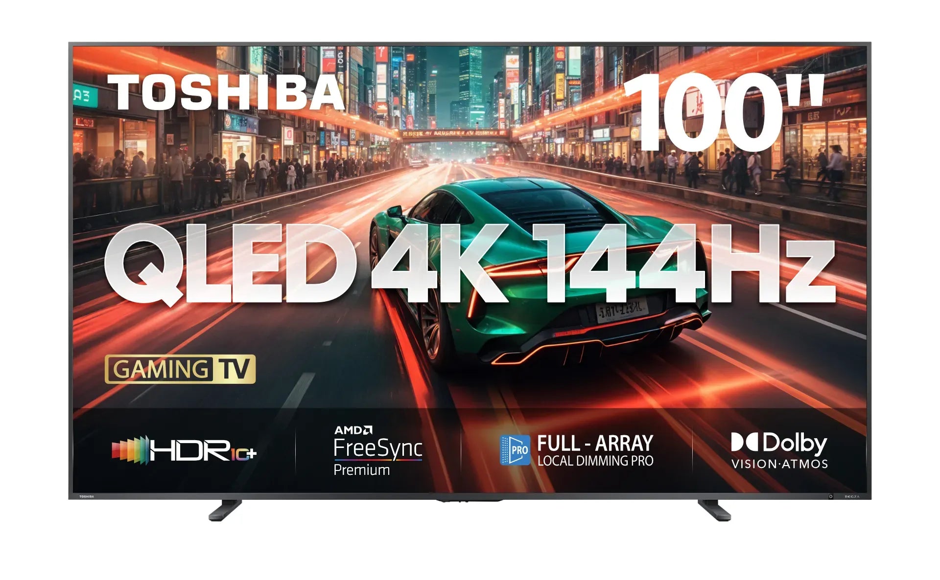 Image 1 for Toshiba 100-inch QLED 4K Gaming TV