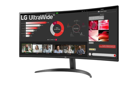 Image 1 for LG 34-inch UltraWide Curved QHD VA Monitor