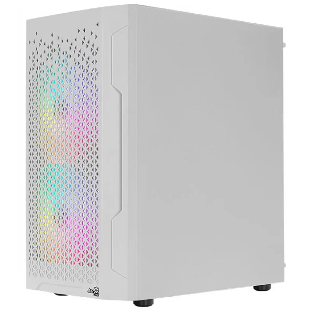 Image 2 for Aerocool Trinity Mini White Tower Case with RGB Fans