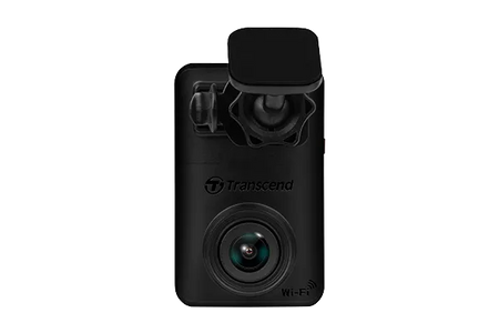 Image 1 for Transcend DP620 Dual Lens Dashcam with 64GB Cards