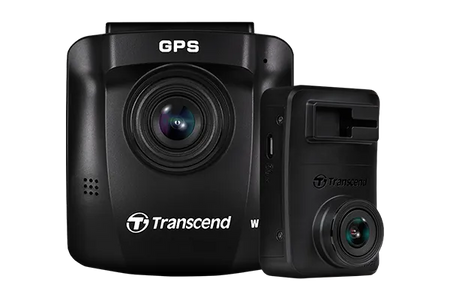 Image 3 for Transcend DP620 Dual Lens Dashcam with 64GB Cards