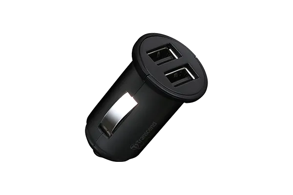 Image 2 for Transcend Dual USB Car Charger Adapter