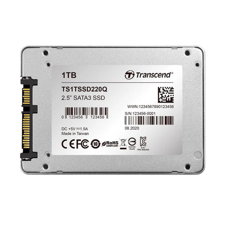 Image 8 for Transcend 1TB SSD220Q 2.5" SSD