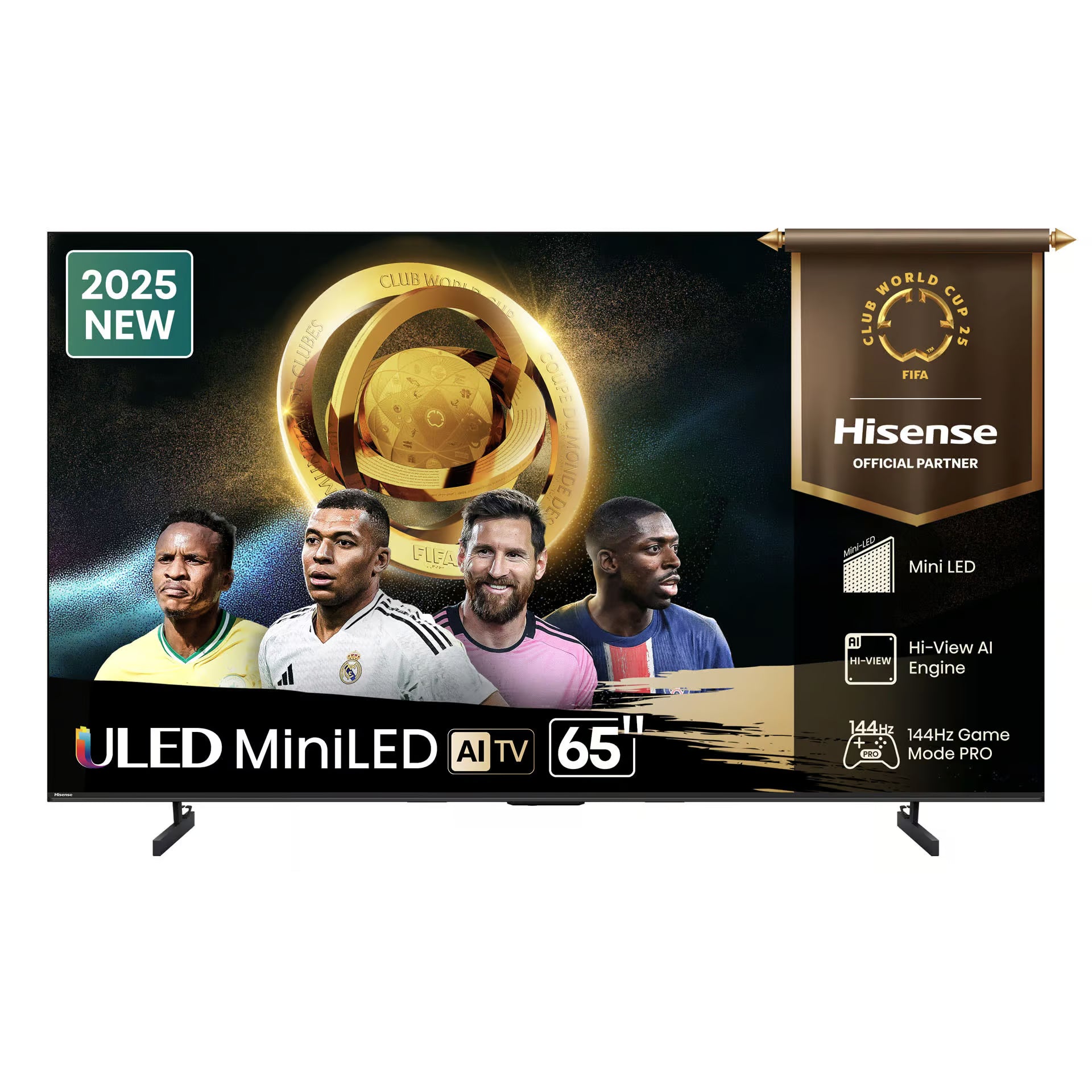 Image 1 for Hisense 65U7Q 65-inch Mini-LED QLED 4K UHD Smart TV with 144Hz Refresh Rate