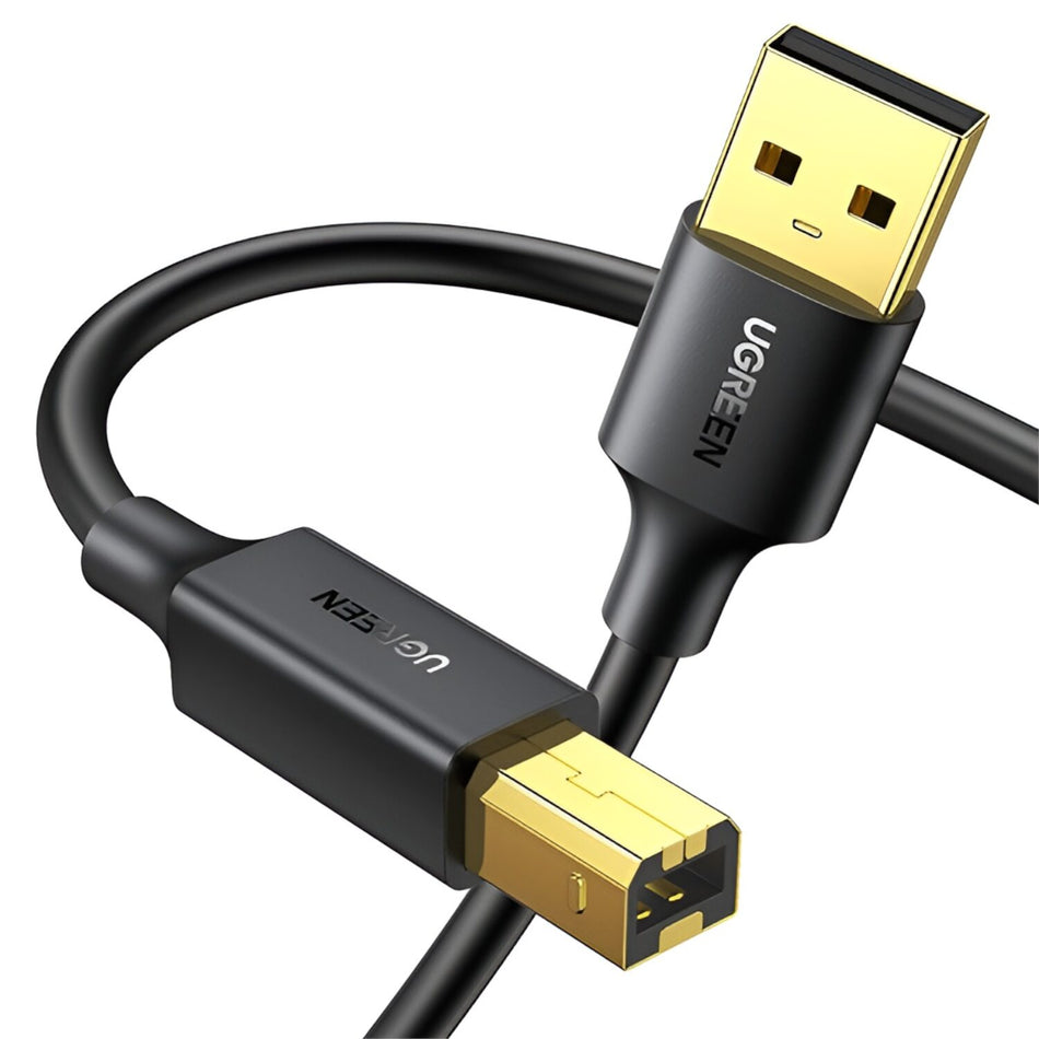 Image 2 for UGREEN US135 USB 2.0 to USB-B Printer Cable, 480Mbps - 2m