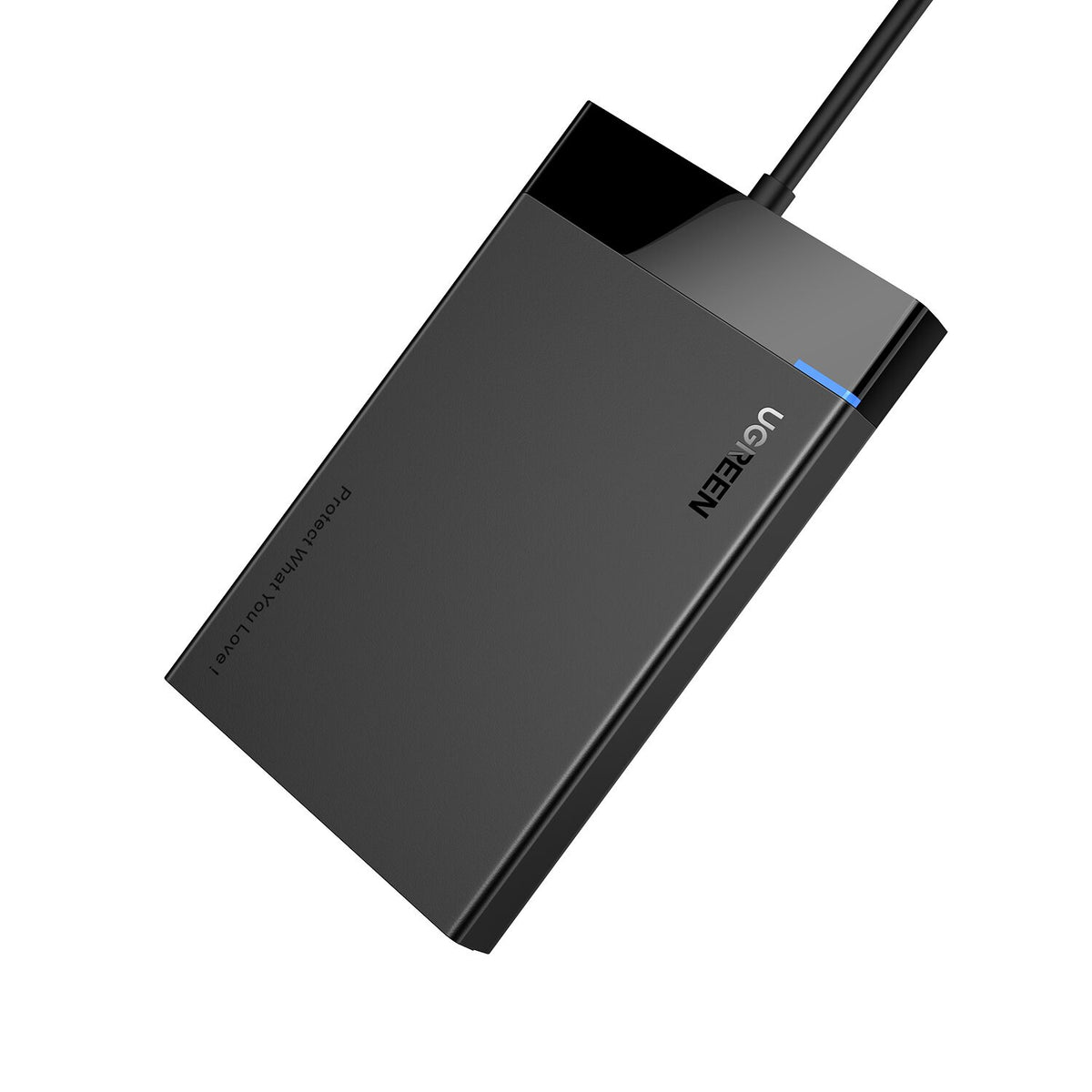 Image 2 for UGREEN USB 3.0 to 2.5” SATA Hard Drive Enclosure (Non-Detachable Cable)