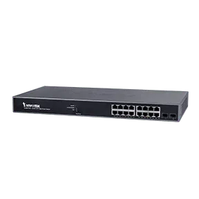 Image 1 for VIVOTEK AW-GEV-184B-250 Managed PoE Switch