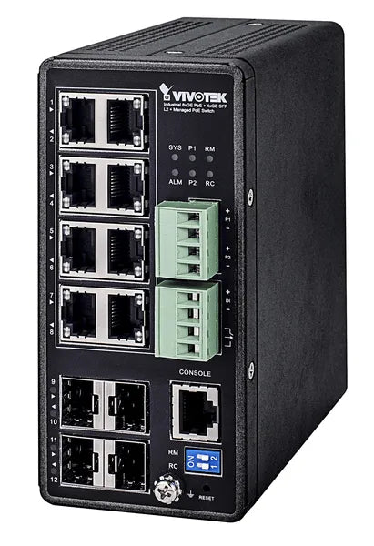 Image 2 for VIVOTEK AW-IHT-1271 Managed POE Switch