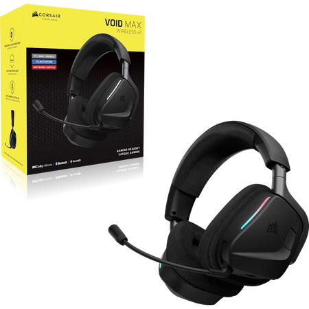 Image 6 for Corsair VOID v2 MAX Wireless Gaming Headset - Carbon