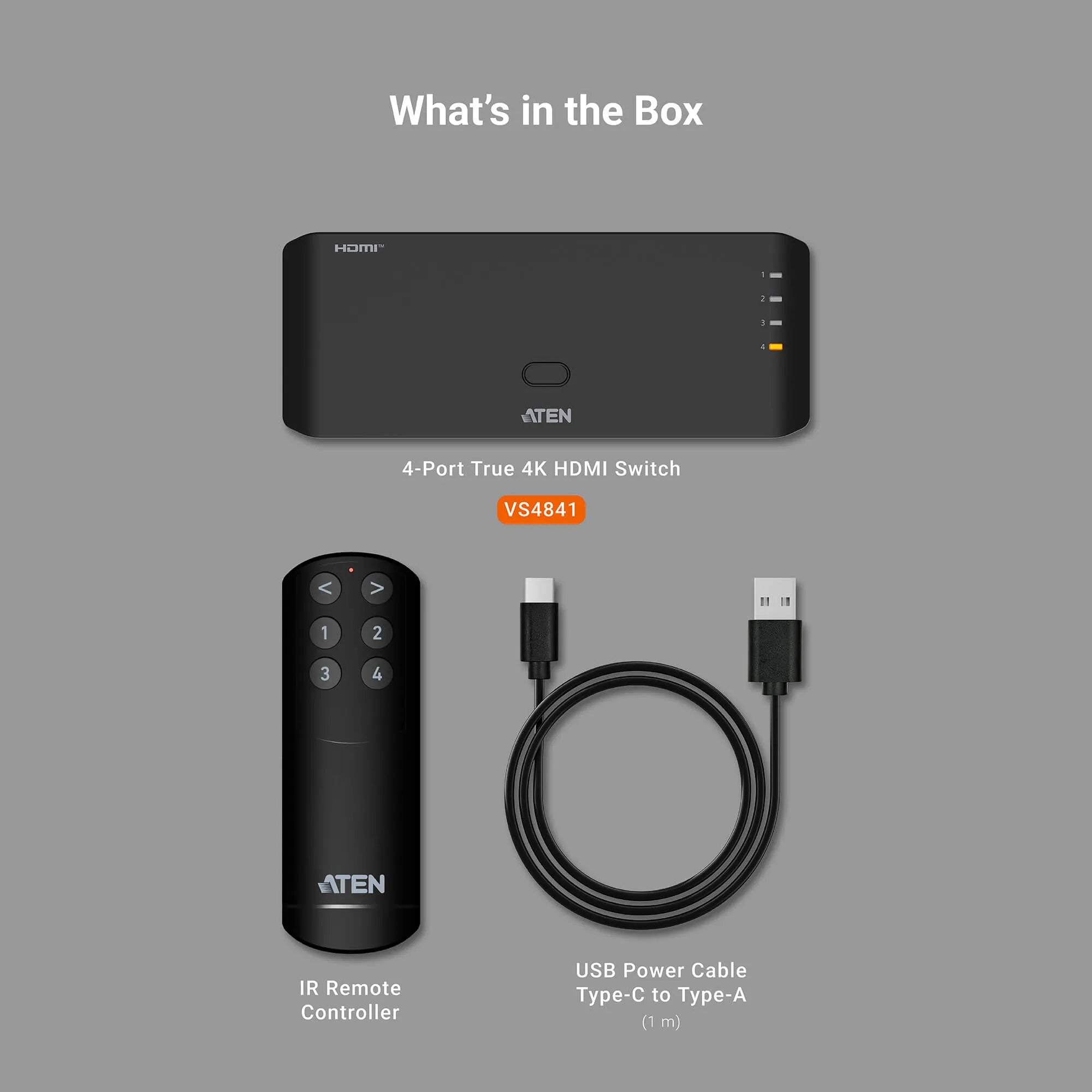 Image 3 for 4-Port True 4K HDMI Switch