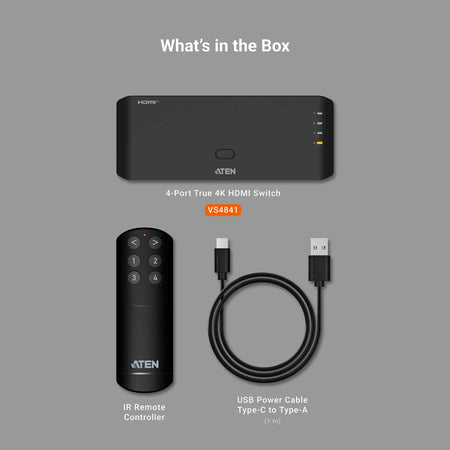 Image 3 for 4-Port True 4K HDMI Switch