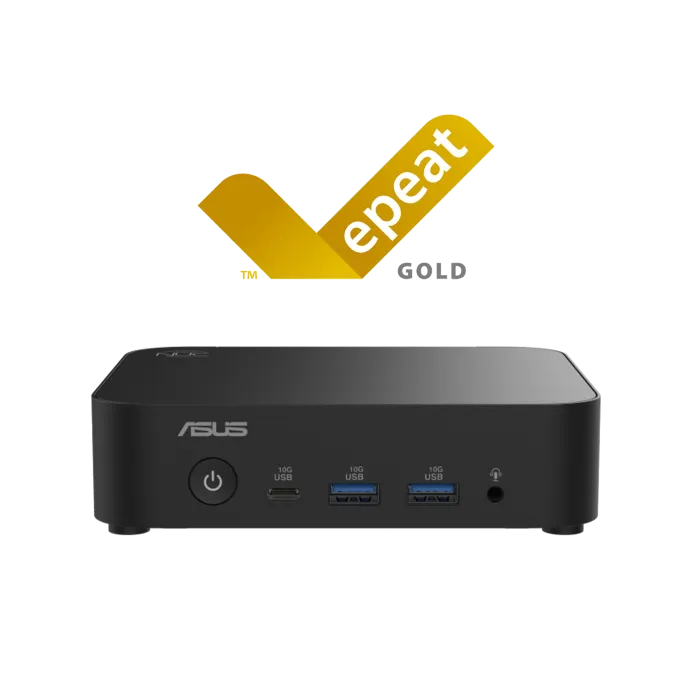 Image 1 for ASUS NUC 14 Essential Mini PC (CEL-S8250) - Intel Processor N150, 8GB DDR5 RAM, 250GB SSD, Intel UHD Graphics, HDMI, USB, DisplayPort, Wi-Fi 6, Gigabit LAN, Bluetooth 5.3, 3-Year Warranty