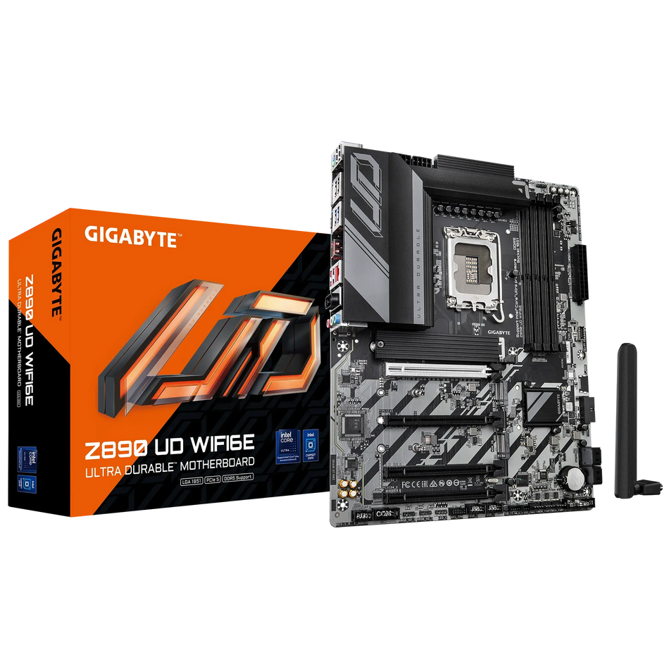 Image 1 for GIGABYTE GA-Z890-UD-WIFI6E Intel LGA 1851 Motherboard