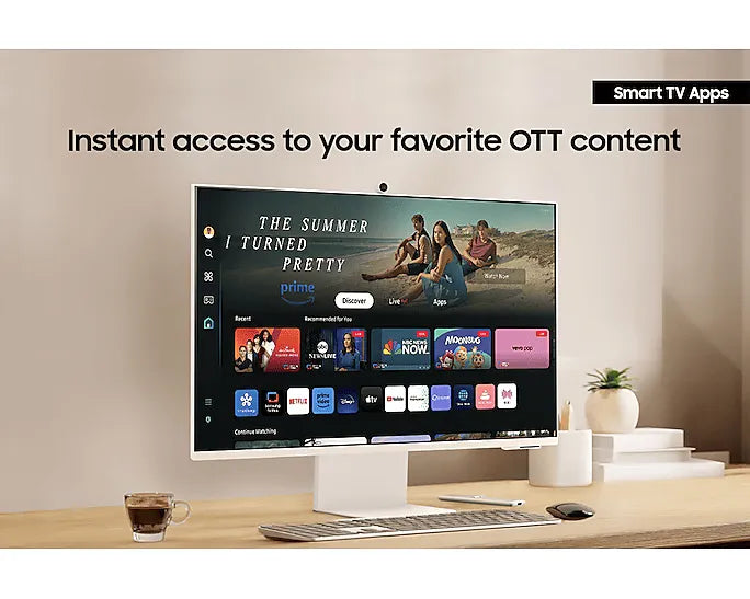 Image 4 for Samsung LS32DM801 32 Flat M8 4K UHD Smart Monitor (16:9)