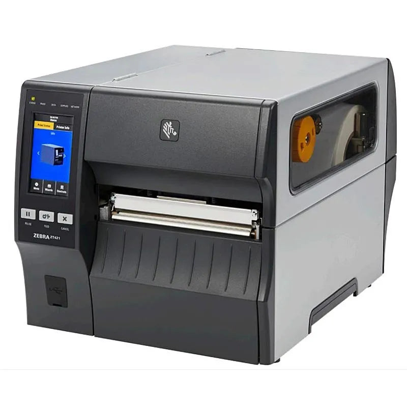 Image 1 for Zebra ZT421 Thermal Transfer Industrial Label Printer - 6 Inch, 203 dpi